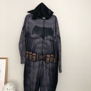 NWOT Fleece BATMAN onesie